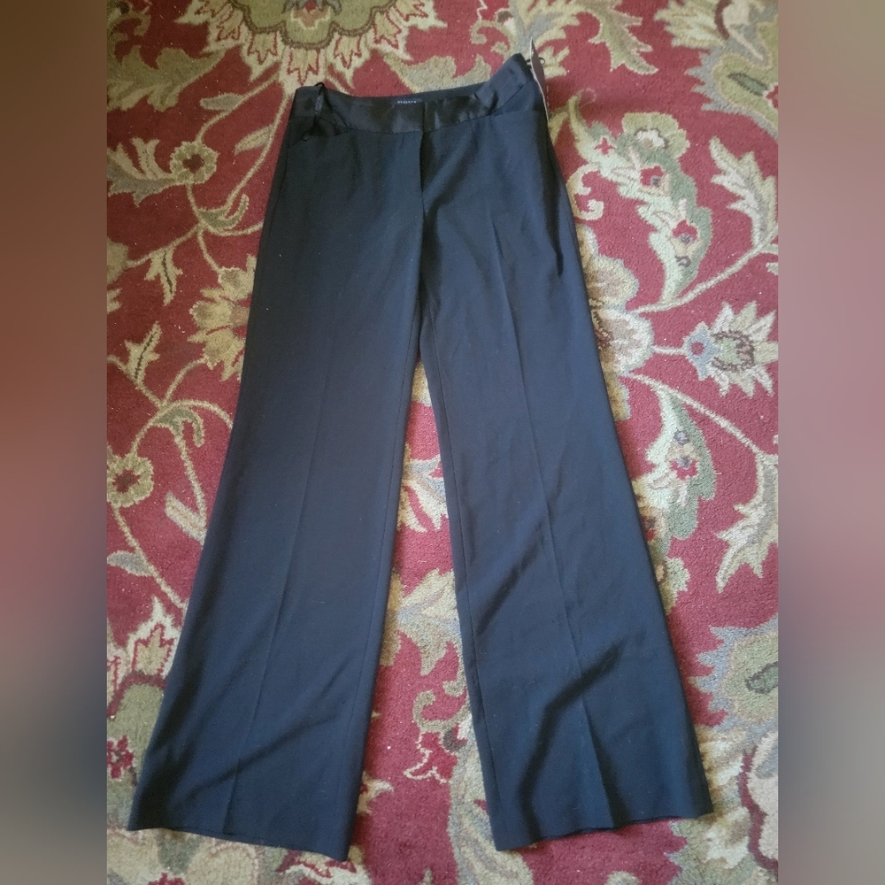 Anne Klein Black Stretch Trousers